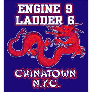 FDNY E-9 L-6 CHINATOWN HOUSE T-SHIRT - Image 3