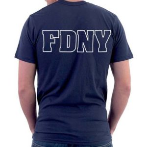 126 MALTESE CROSS DUTY T-SHIRT WITH FDNY ON BACK (2 COLORS) - Image 2