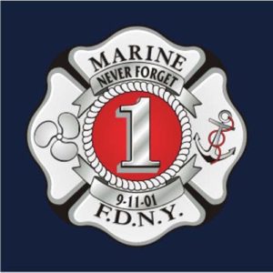 FDNY FIRE BOAT 343 T-SHIRT - Image 2