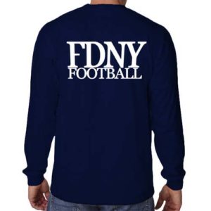 FDNY BRAVEST FOOTBALL LONG SLEEVE T-SHIRT - Image 2