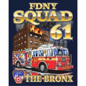 FDNY BX SQUAD 61 HOUSE T-SHIRT - Image 3