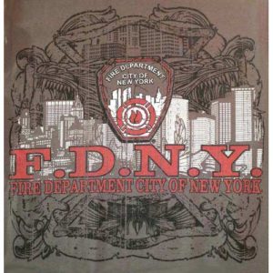 FDNY NYC SKYLINE T-SHIRT - Image 3
