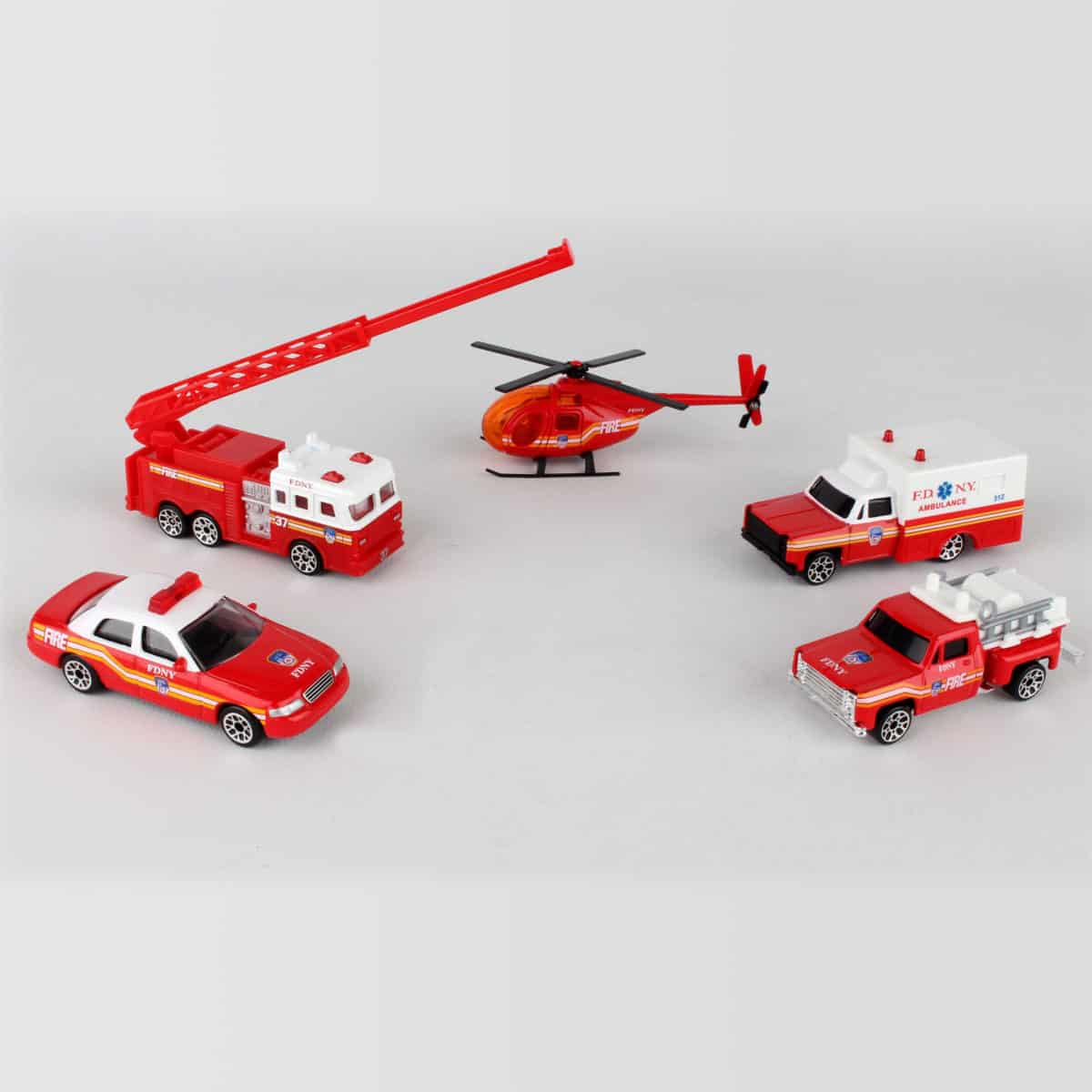 FDNY 5 PIECE VEHICLE SET - Image 4