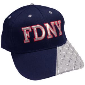 DIAMOND PLATE FDNY BASEBALL HAT