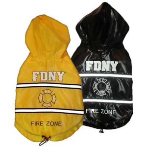 DOG FDNY RAIN JACKET (2 COLORS)