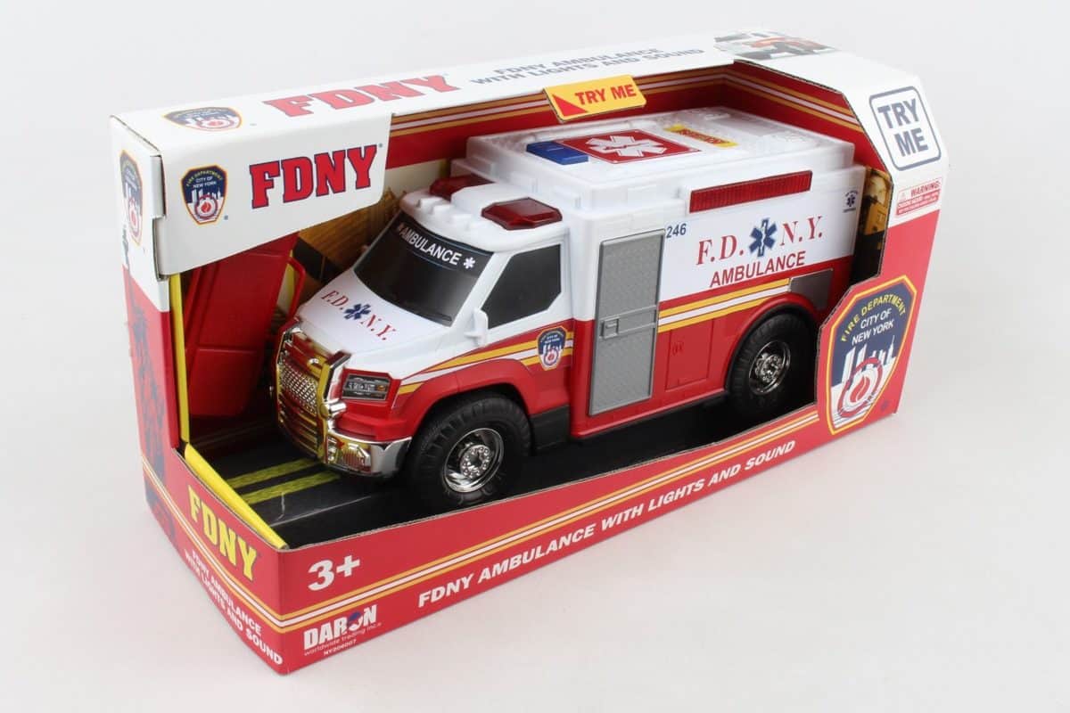 FDNY AMBULANCE WITH LIGHTS & SOUND - Image 5