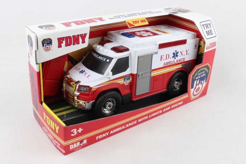 FDNY AMBULANCE WITH LIGHTS & SOUND - Image 5