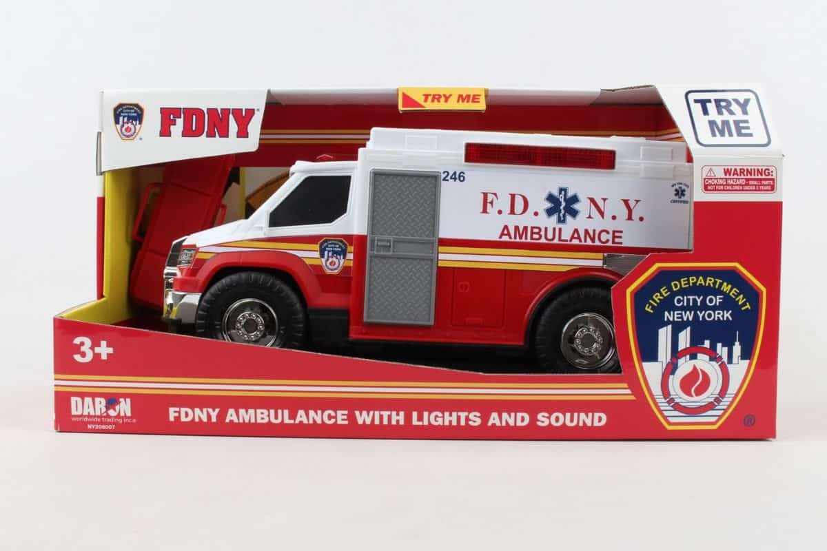 FDNY AMBULANCE WITH LIGHTS & SOUND - Image 3