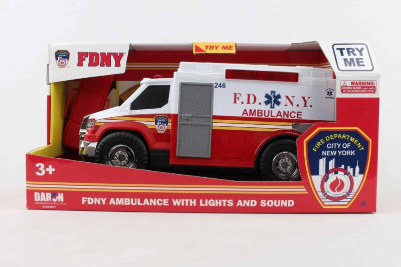 FDNY AMBULANCE WITH LIGHTS & SOUND - Image 3