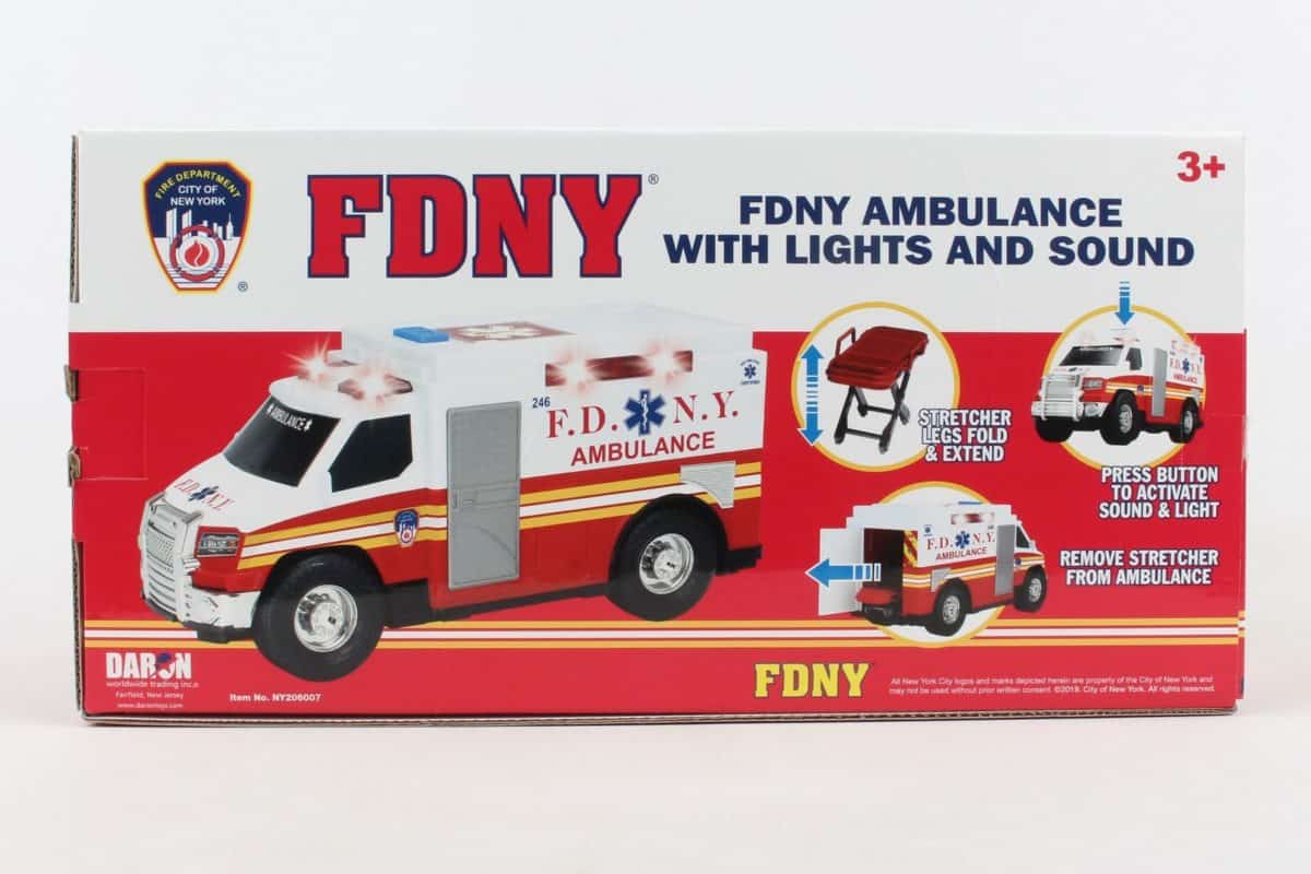 FDNY AMBULANCE WITH LIGHTS & SOUND - Image 2