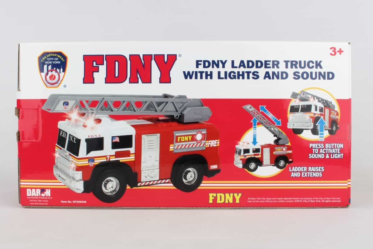 FDNY LADDER TRUCK WITH LIGHTS & SOUND - Image 2