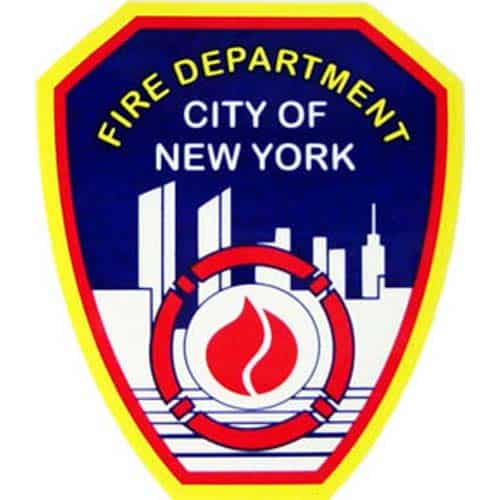FIRE DEPARTMENT Logo Shield Fire Rescue 1st Responder Window Decal Sticker 