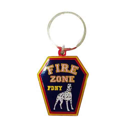 fdny dalmatian key ring