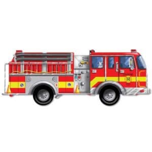GIANT FIRE TRUCK FLOOR PUZZLE - Image 3