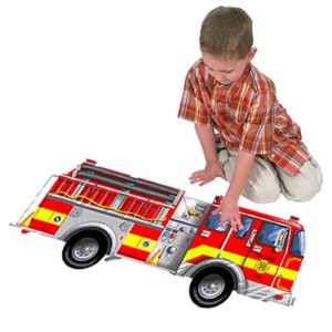 GIANT FIRE TRUCK FLOOR PUZZLE - Image 5