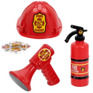 FIRE CHIEF ROLE PLAY COSTUME SET - Image 4