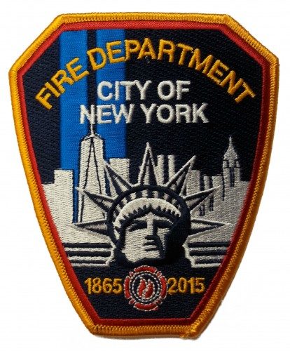 FDNY 150TH YEAR PATCH