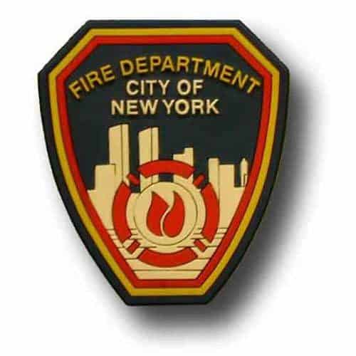 Souvenir USA,new !! New York Klammer Magnet Fire Police Department 