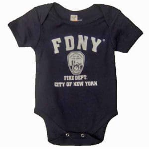 FDNY BABY SNAPFRONT ONE-PIECE - Image 3