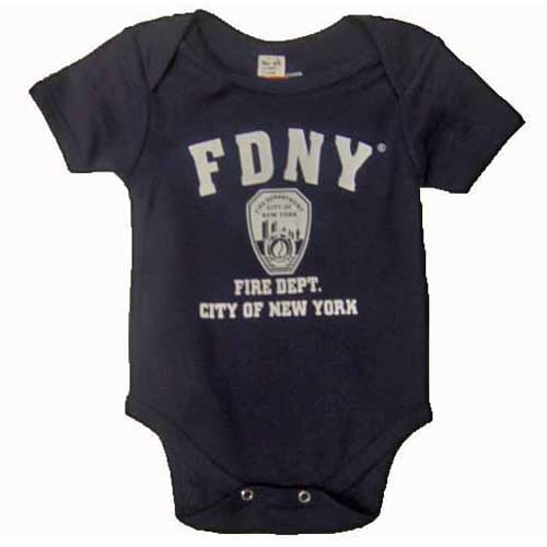 Fdny Baby Snapfront One Piece Fdny Shop