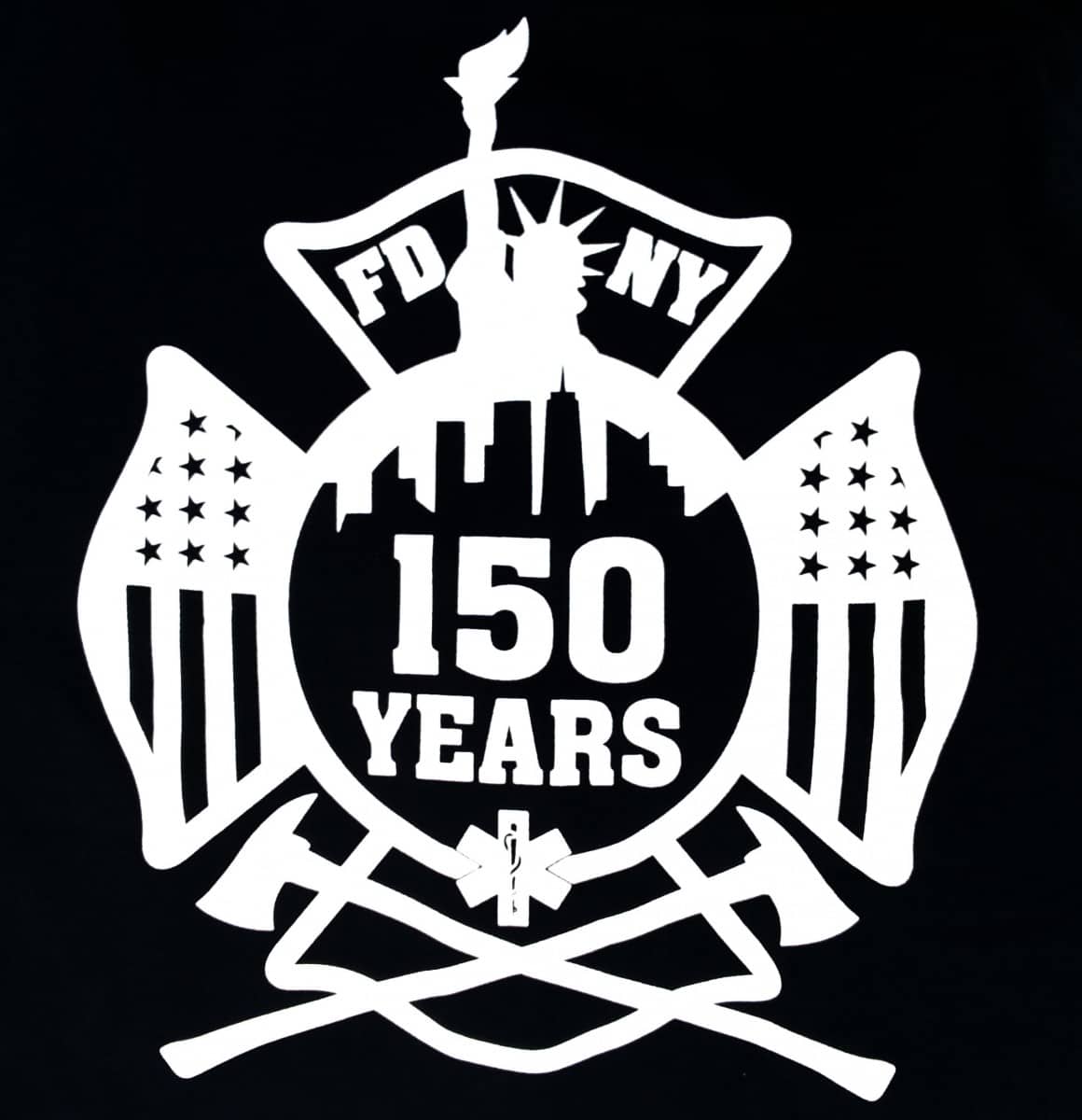 FDNY 150TH ANNIVERSARY ZIPFRONT HOODIE - Image 6