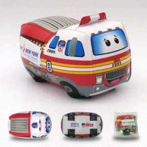 FDNY "SIREN" FIRETRUCK PLUSH - Image 2