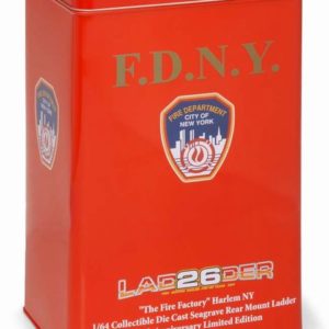 CODE 3 FDNY SEAGRAVE REARMOUNT LADDER 26 (12855) - Image 4