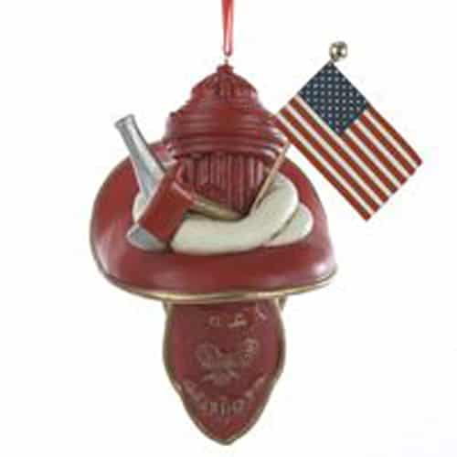 4″ RESIN FIREFIGHTER HELMET ORNAMENT FDNY Shop