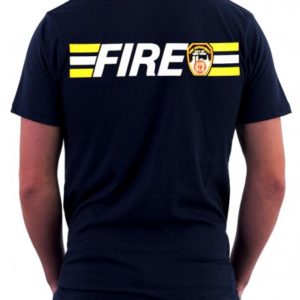 MALTESE CROSS / FIRE STRIPE -107 T-SHIRT - Image 2
