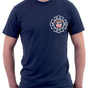 MALTESE CROSS / FIRE STRIPE -107 T-SHIRT