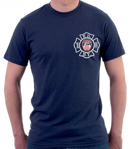 MALTESE CROSS / FIRE STRIPE -107 T-SHIRT