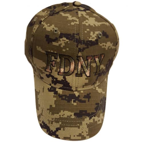 FDNY Camouflaged Baseball Hat