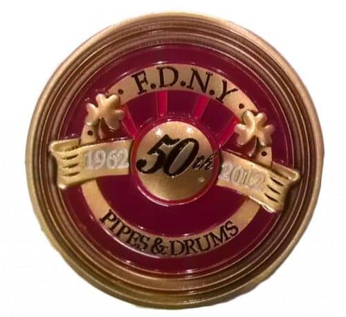 fdny pipes & drums coin