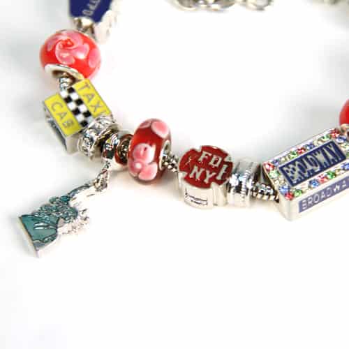 MLB Charm Bracelet: Go Yankees! #1 Fan