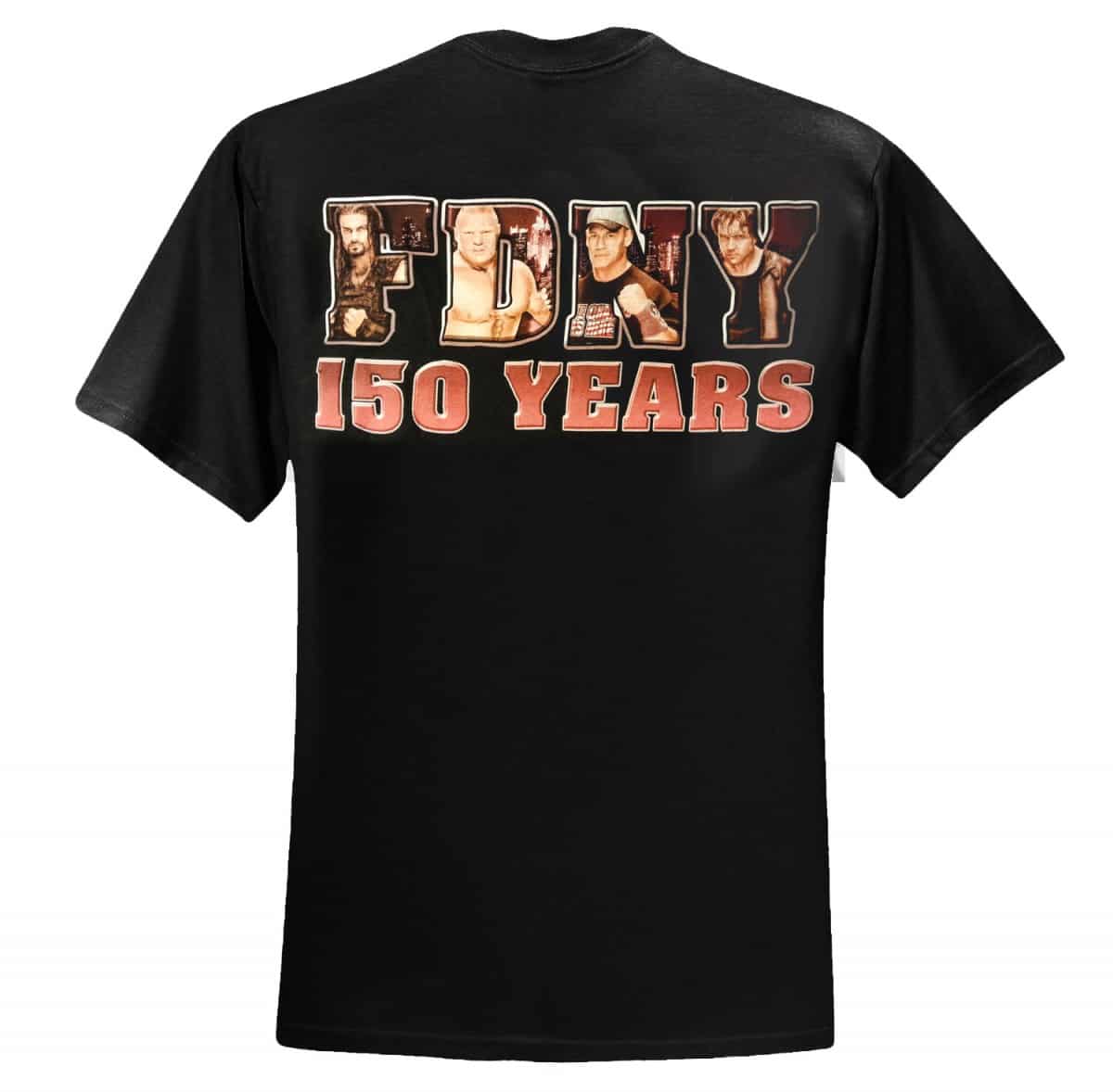 WWE FDNY 150TH SUMMER SLAM T-SHIRT - Image 2