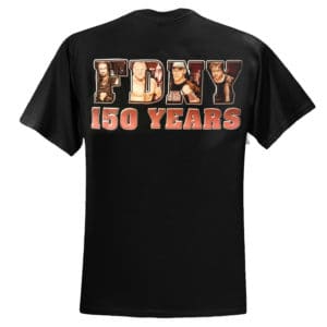 WWE FDNY 150TH SUMMER SLAM T-SHIRT - Image 2