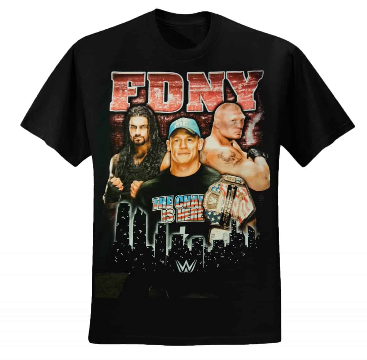WWE FDNY 150TH SUMMER SLAM T-SHIRT