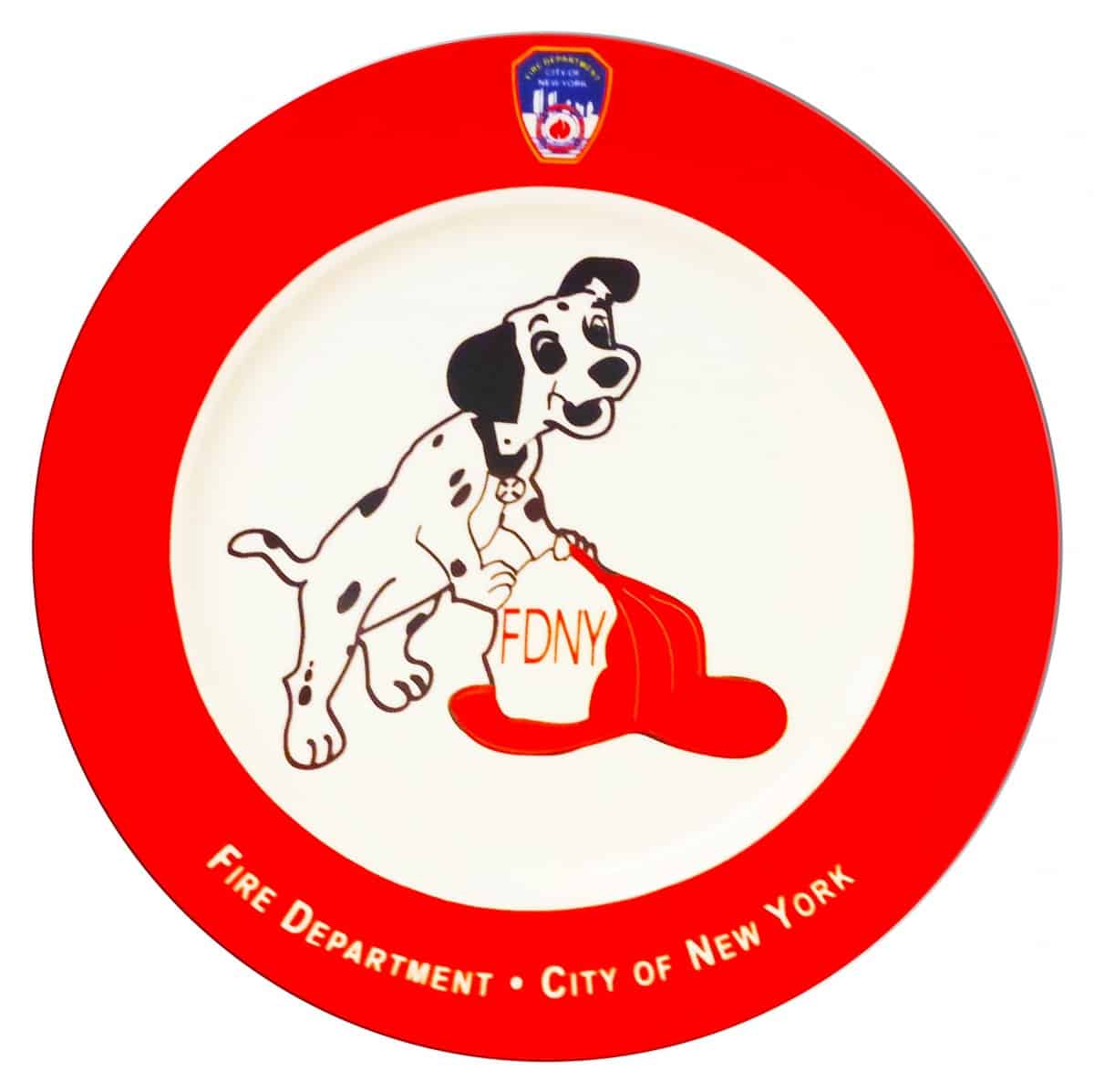 FDNY TRIBUTE 21/ FELISSIMO 8" COLLECTIBLE PLATE