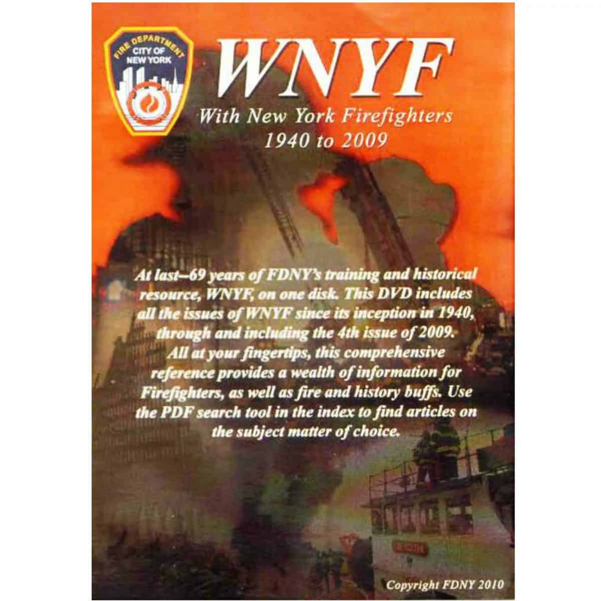 DVD - WNYF 1940 - 2009 (NON-MEMBER)