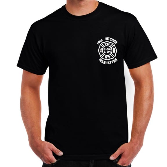 FDNY Engine 34 Ladder 21 Hell’s Kitchen House T-Shirt