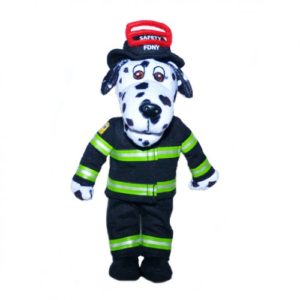 stuffed dalmatian fire dog