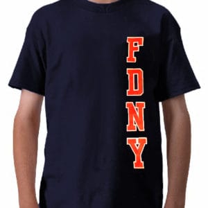 JR FIREFIGHTER WITH TRUCK KIDS T-SHIRT - Image 2