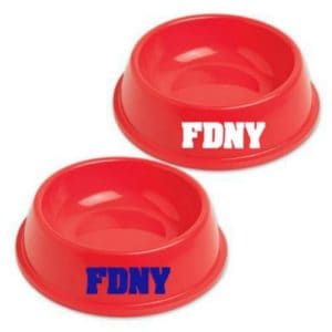 FDNY PET BOWL (2 STYLES)