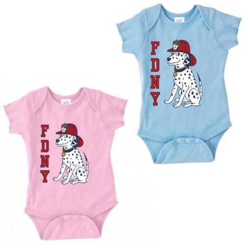 Baby FDNY Dalmatian One-Piece - Adorable Infant Outfit