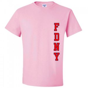 KIDS FDNY DALMATIAN T-SHIRT (PINK)