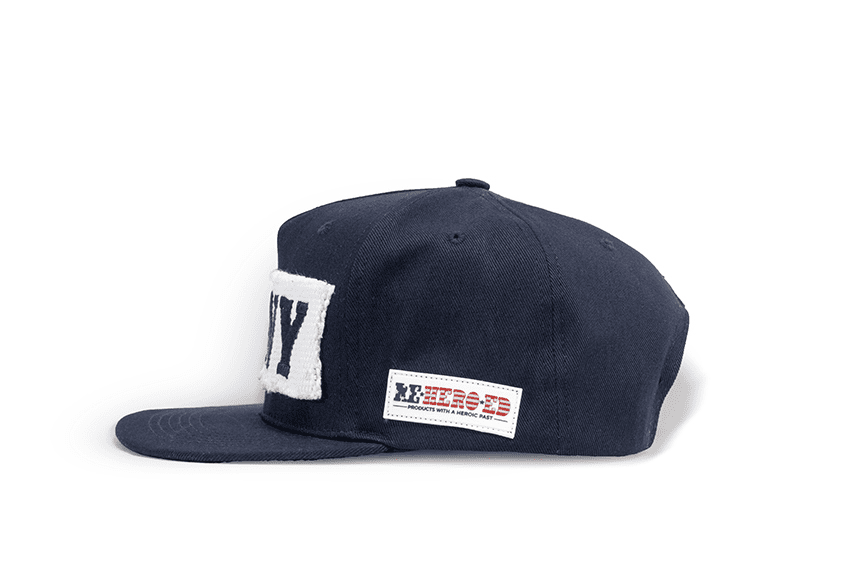 FDNY ROOKIE RESCUE HOSE SNAPBACK HAT- NAVY