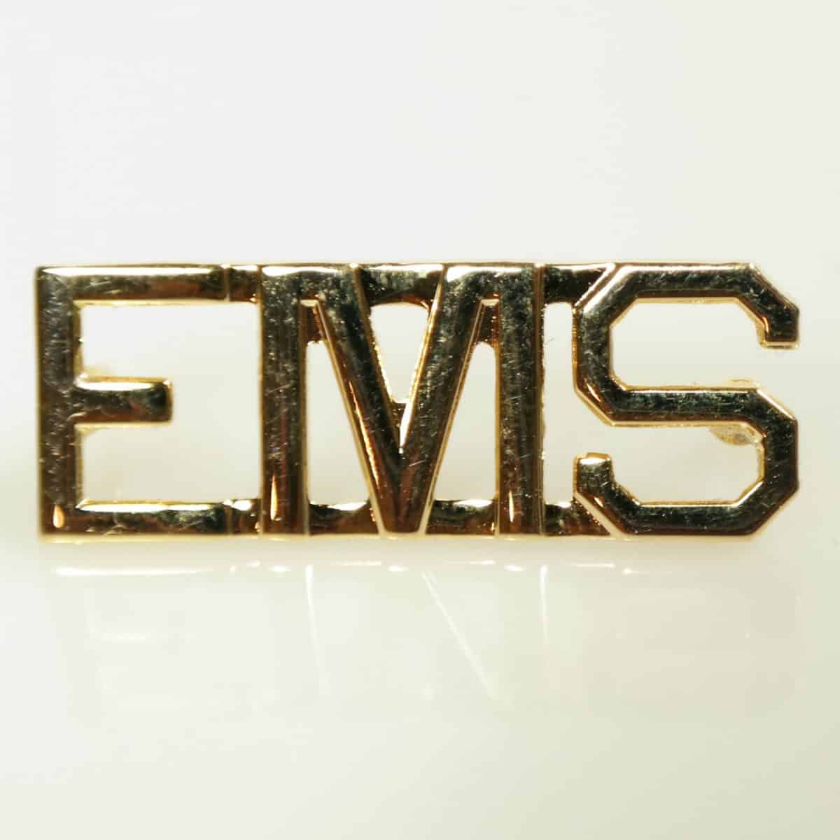 EMS BRASS LAPEL PIN
