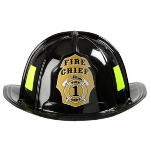 JR. FIREFIGHTER HELMET - BLACK
