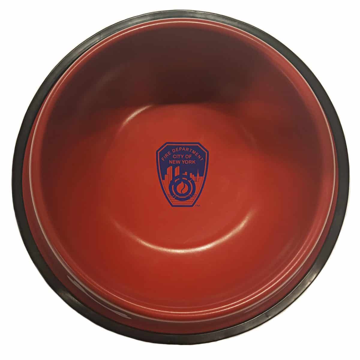 STAINLESS STEEL FDNY PET BOWL - Image 2