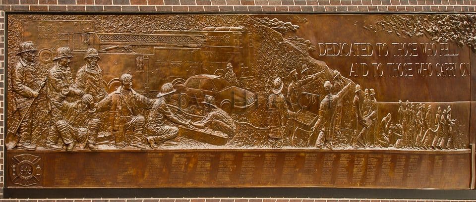 9/11 FIREFIGHTERS MEMORIAL WALL POSTER - Image 6